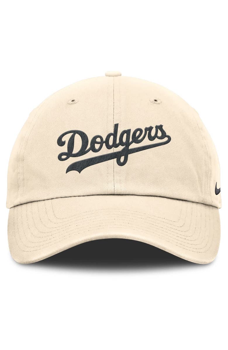 Nike Men's Nike Natural Los Angeles Dodgers Camo Pack Club Adjustable Hat, Alternate, color,