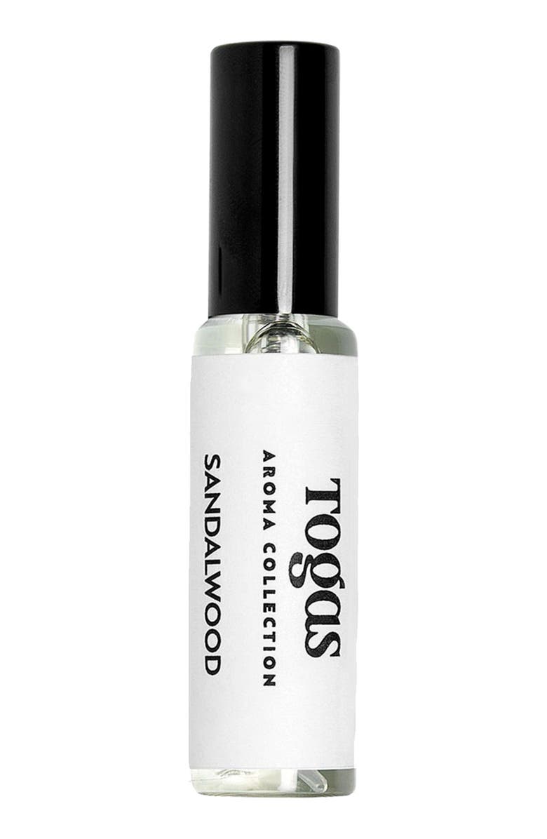 Togas Sandal Wood Ceramic Sachet, Alternate, color, White