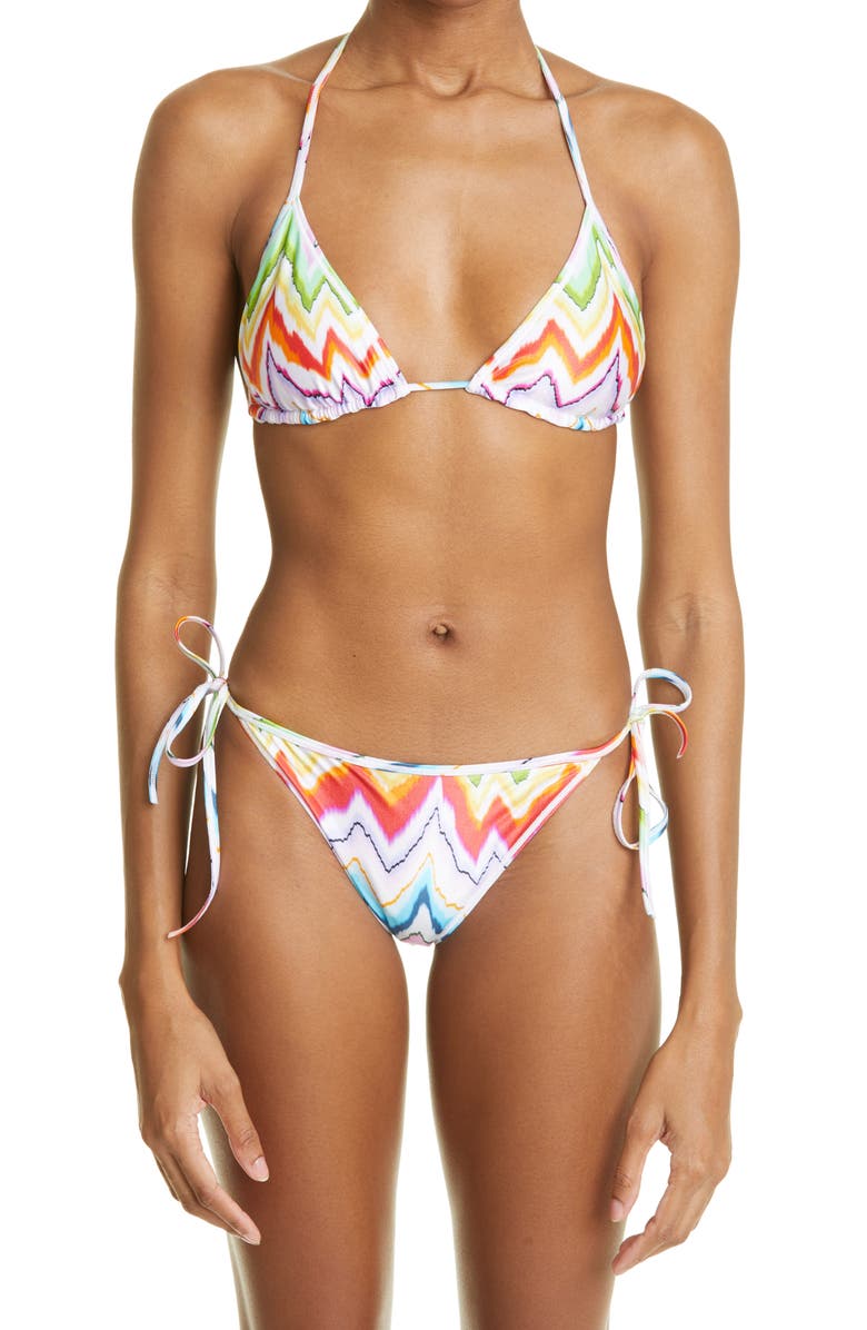 Missoni Zigzag Stripe Two-Piece Swimsuit, Main, color, 