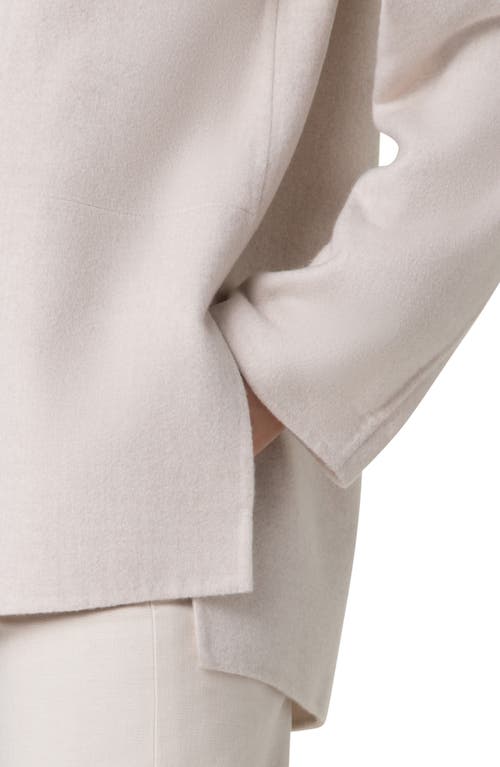 Akris Laars Double Face Cashmere Jacket In Greige