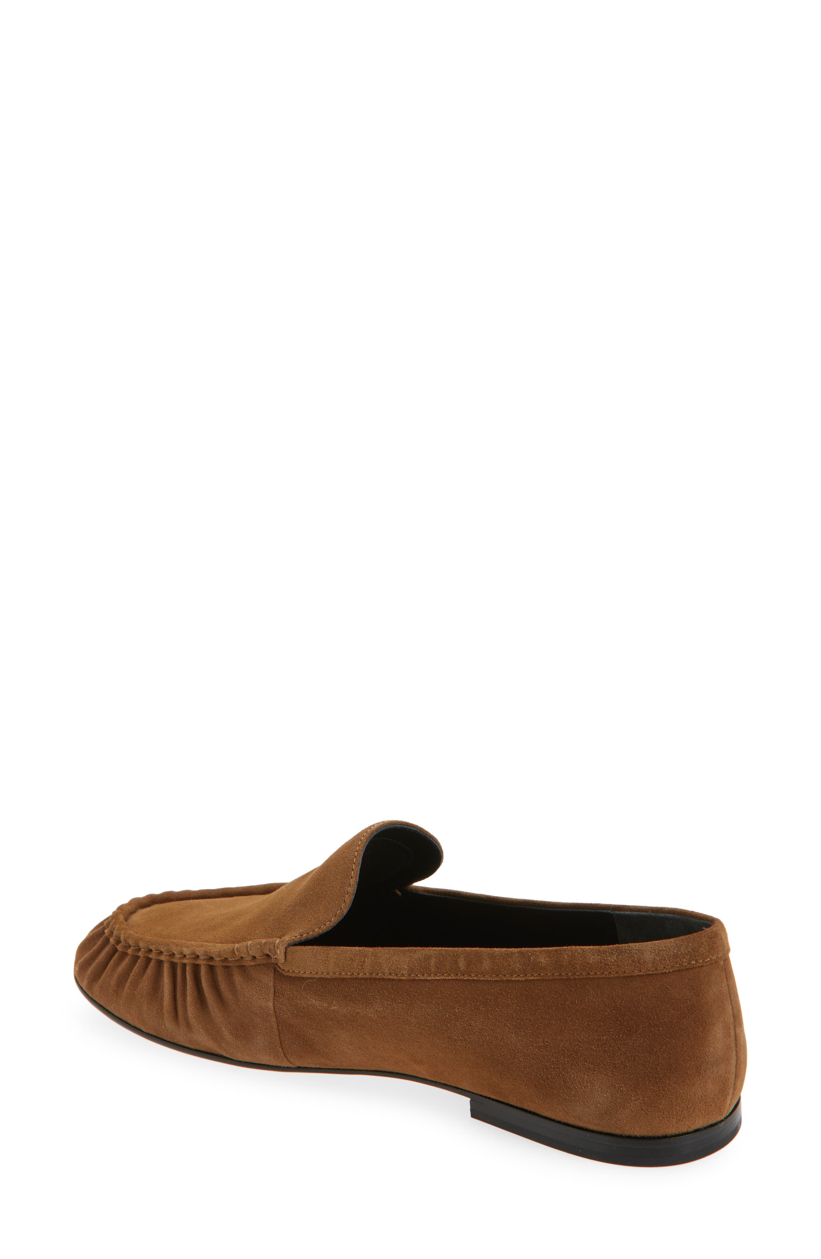 Tristan Moc Toe Loafer, Alternate, color, ELMWOOD LEATHER