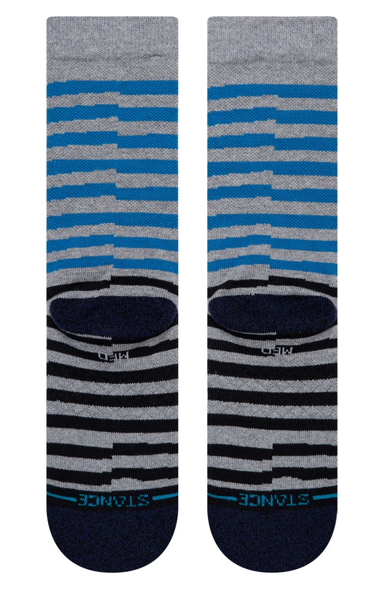 Stance Breakdown Stripe Crew Socks, Alternate, color, 