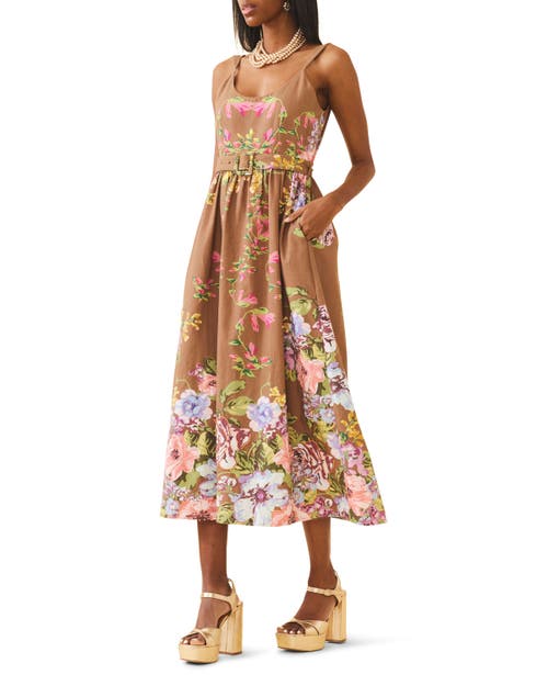 Eddy Katherine Dress In Brown