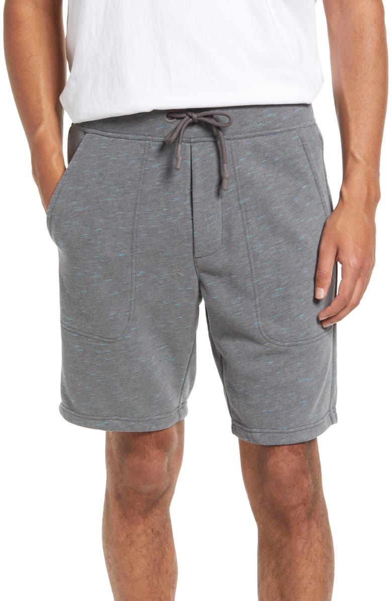 UGG<sup>®</sup> Ernie Mélange Sweat Shorts, Main, color, 