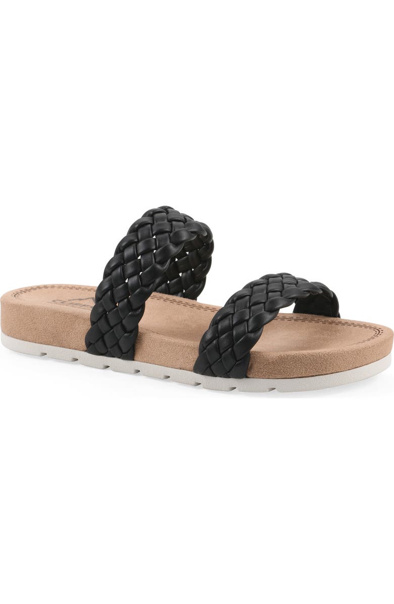 CLIFFS BY WHITE MOUNTAIN Truly Slide Sneaker, Main, color, Black/ Smooth