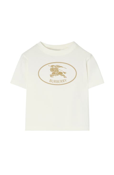 Knight Stamp Cotton T-shirt