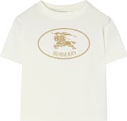 Burberry Knight Stamp Cotton T-shirt