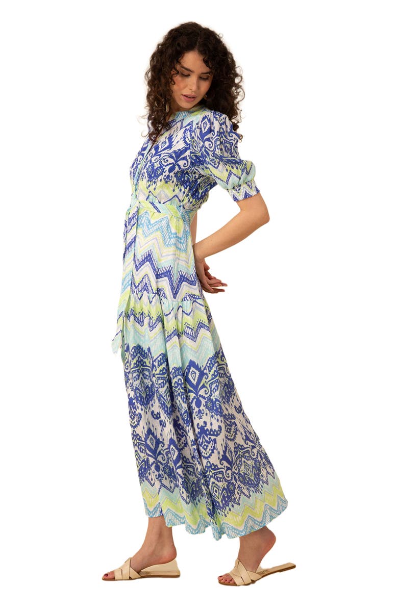 Hale Bob Sydney Linen Maxi Dress, Alternate, color, 