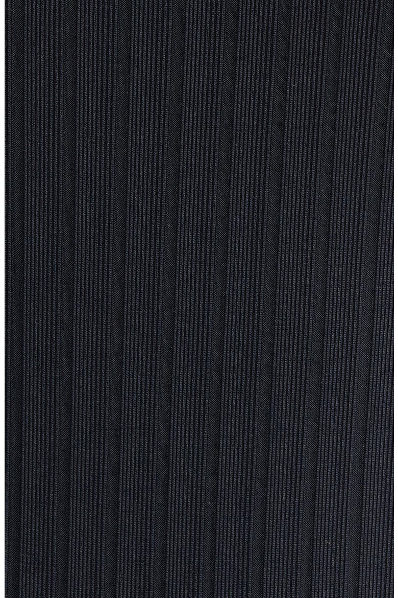 Annemarie Rib One-Piece Swimsuit, Alternate, color, BLACKOUT