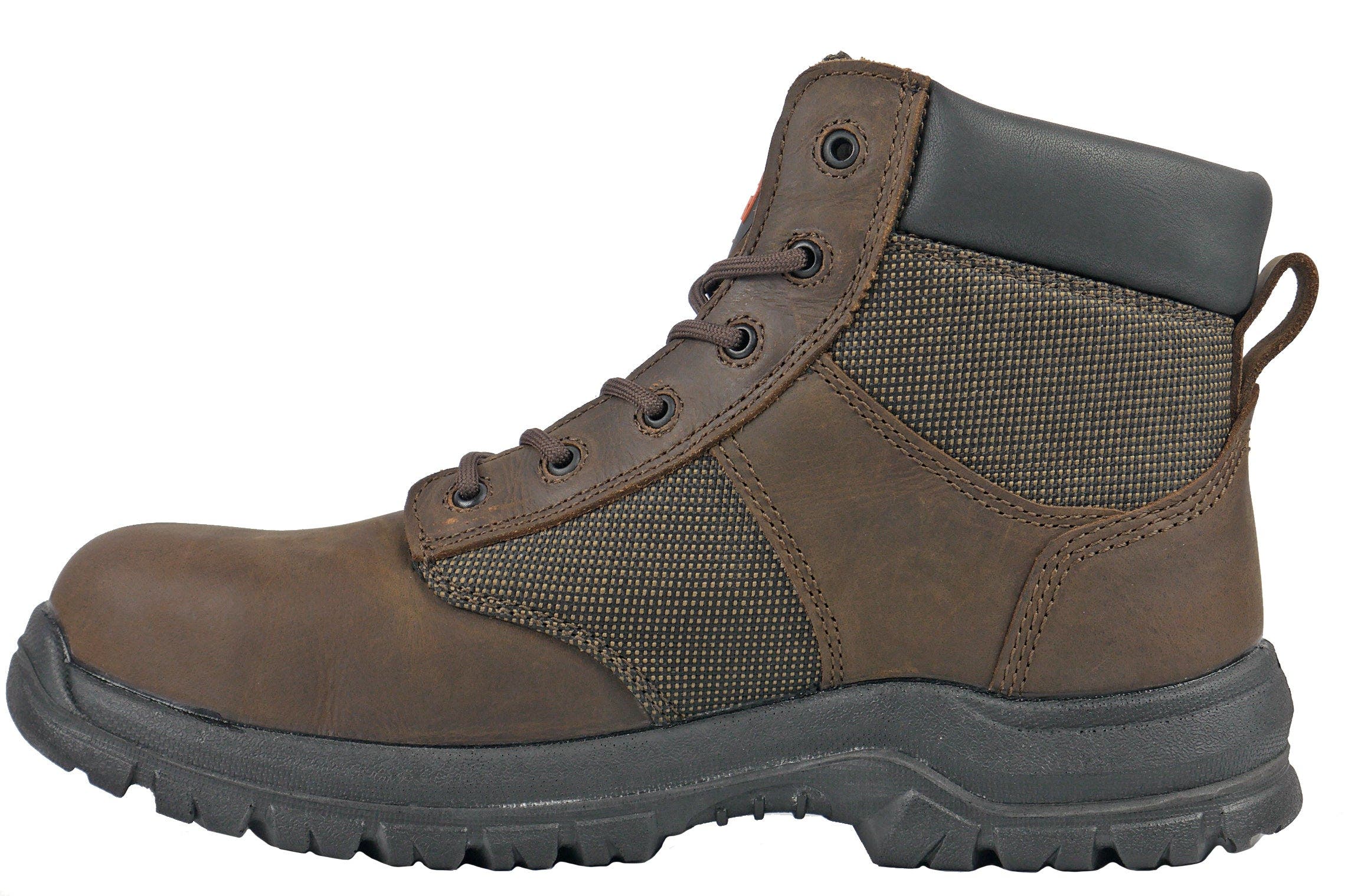 Hoss Boot Company HOSS Carter 6 Inch Steel Toe Work Boot, Alternate, color, Brown