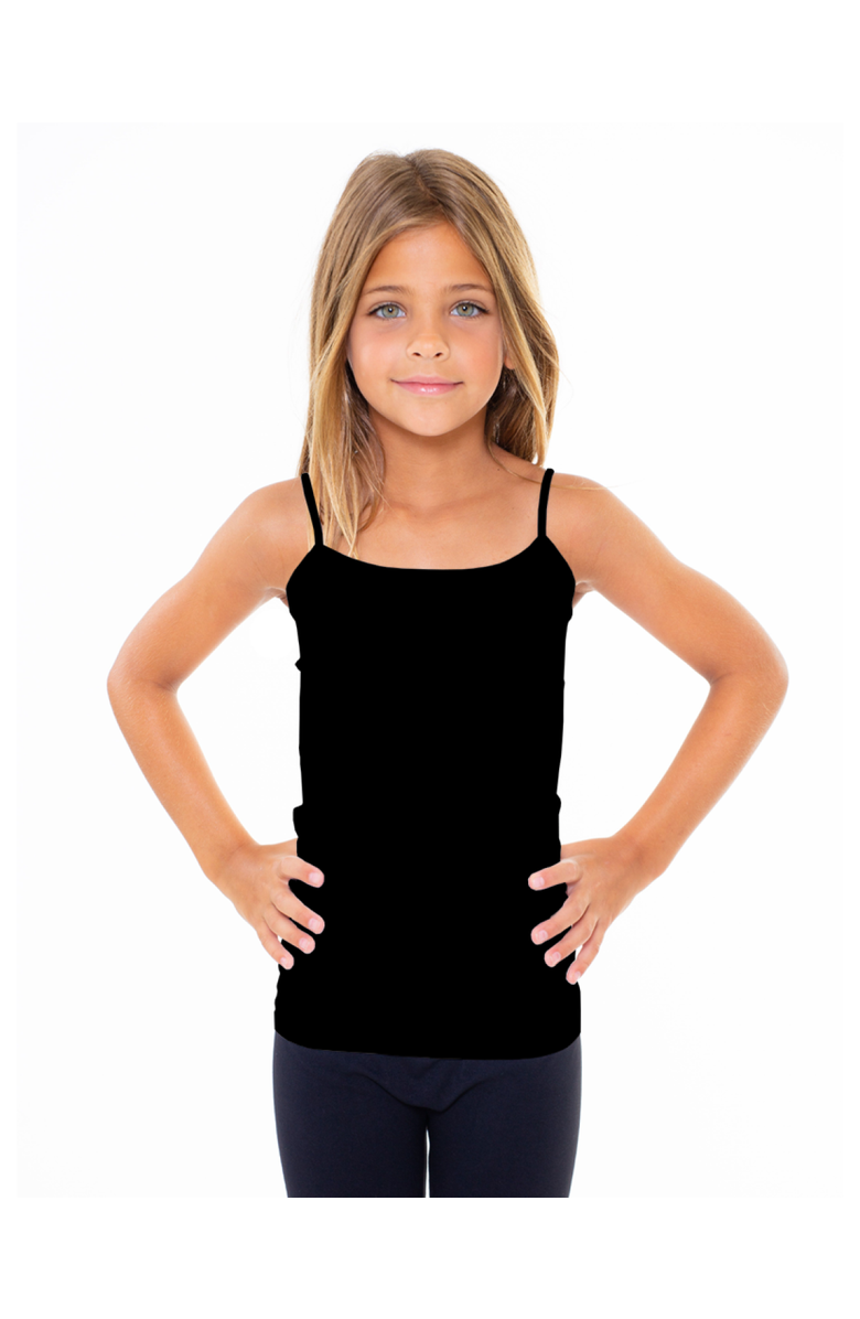 Malibu Sugar Solid cami - Big Kid, Alternate, color, Black