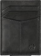 Johnston & Murphy Rhodes Leather Money Clip Card Case