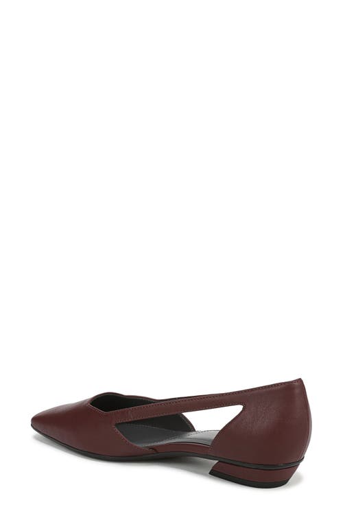 Franco Sarto Denzel Cutout Flat In Burgundy