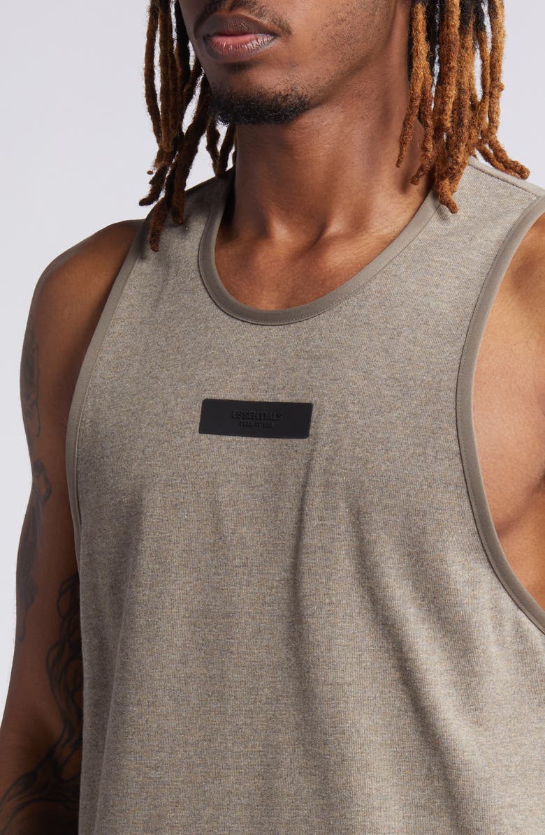 Fear of God Essentials Cotton Tank Top, Alternate, color, 