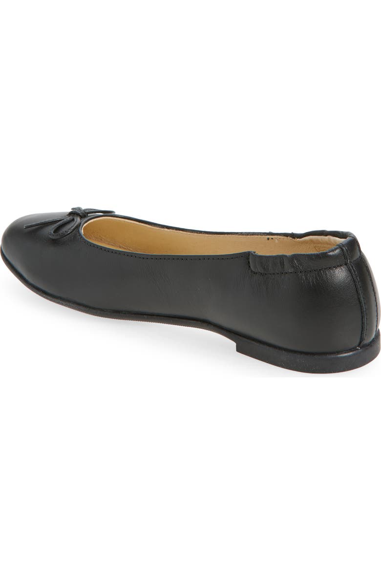 Naturino Kids' Croise Ballet Flat, Alternate, color, Metallic Black