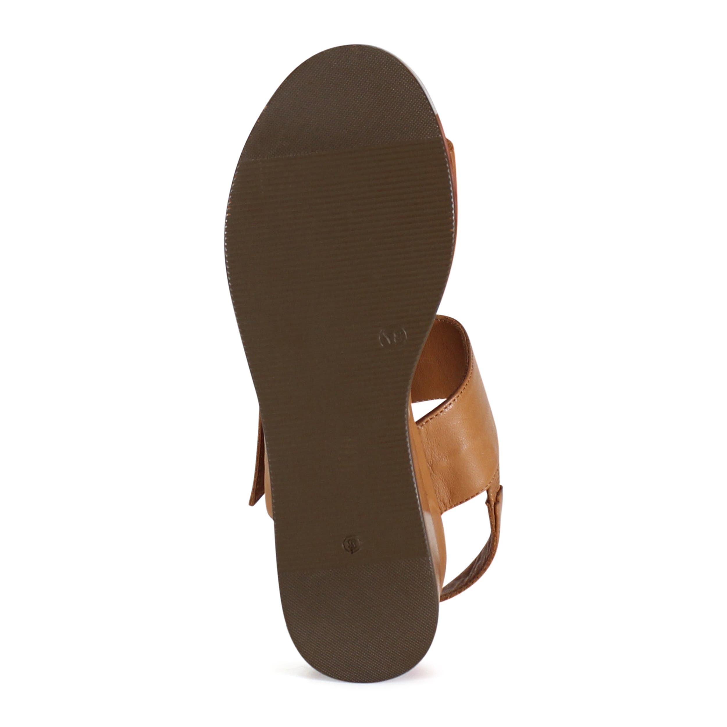 SEEN IT ALL Leather Double Strap Slingback Wedge, Alternate, color, Coconut