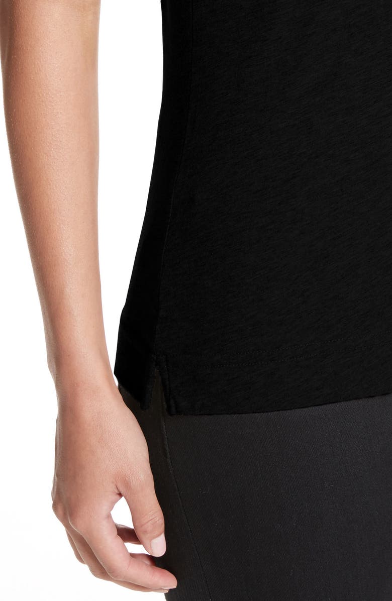 Adam Lippes V-Neck T-Shirt, Alternate, color, 