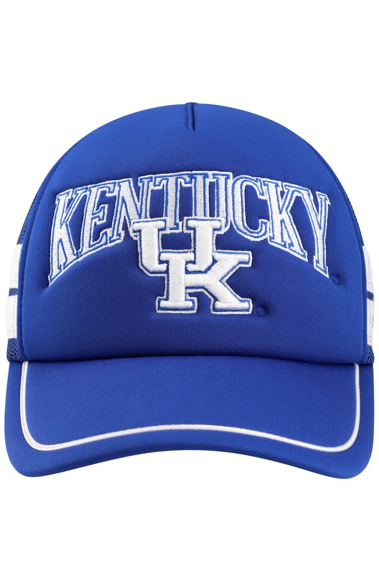 '47 Men's '47 Royal Kentucky Wildcats Sideband Trucker Adjustable Hat, Alternate, color, Royal