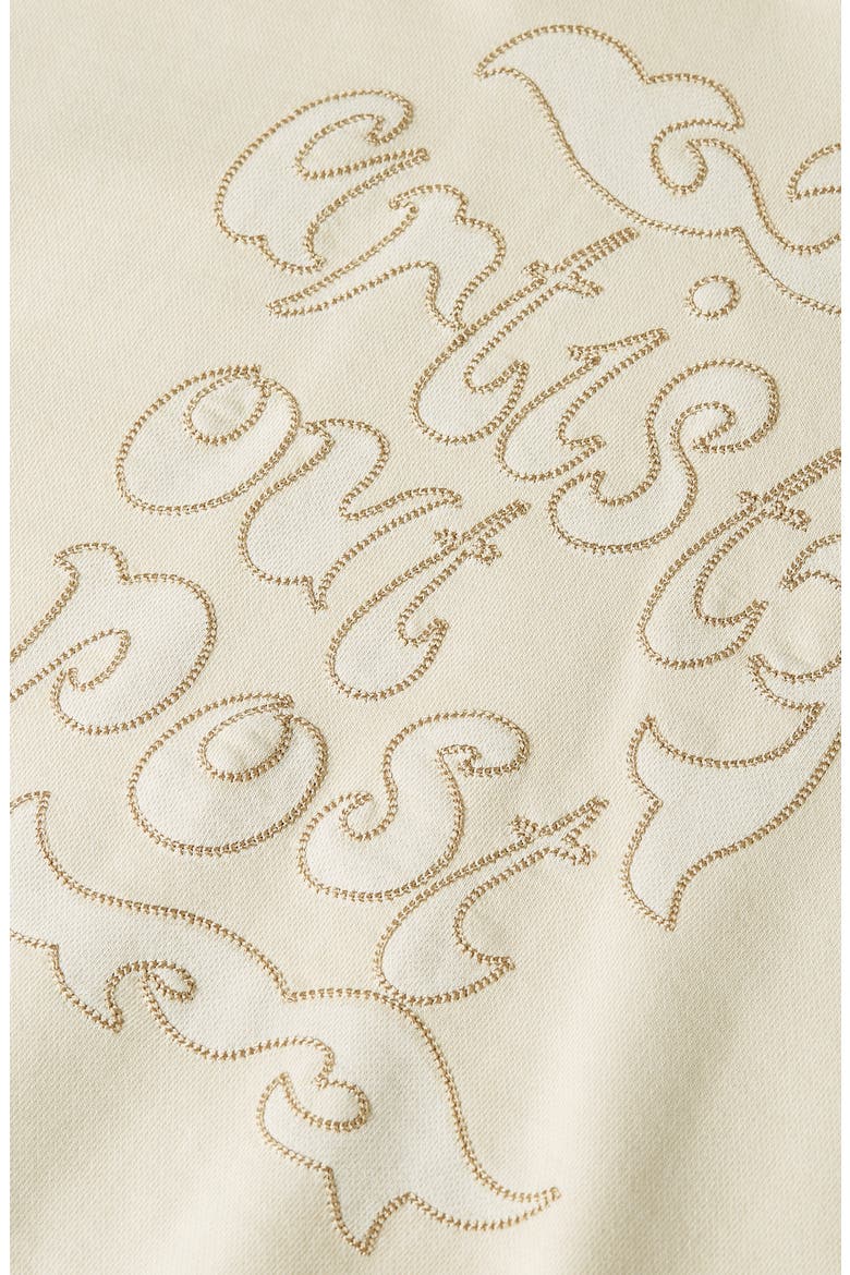 Washed Artwork Cotton Hoodie, Alternate, color, EGGNOG