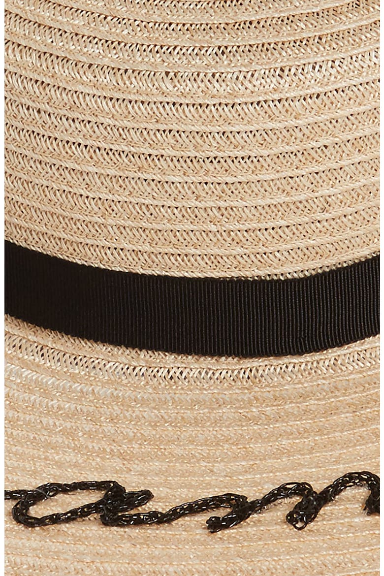 Colette Dream On Boater Hat, Alternate, color, NATURAL