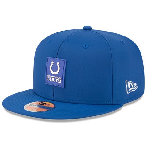 Men's New Era Royal Indianapolis Colts 2025 Sideline  59FIFTY Fitted Hat