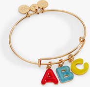 Alex and Ani ABC Charm Bangle