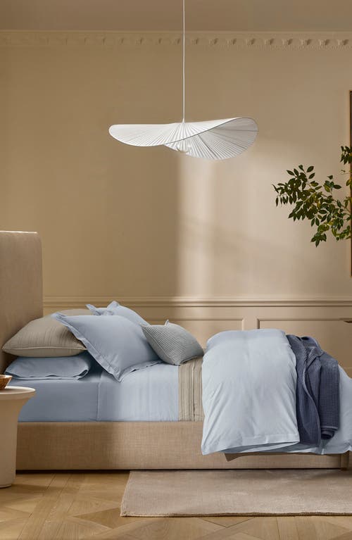 BOLL & BRANCH BOLL & BRANCH PERCALE HEMMED 300 THREAD COUNT DUVET COVER & SHAMS SET