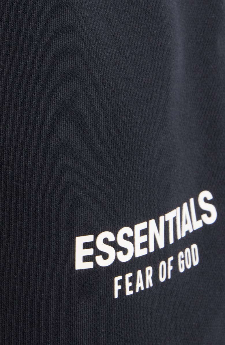 Fear of God Essentials Classic Fit Fleece Sweatpants, Alternate, color, Vintage Black