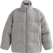 MOUSTACHE Puffer Jacket with High Collar