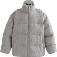 MOUSTACHE Puffer Jacket with High Collar