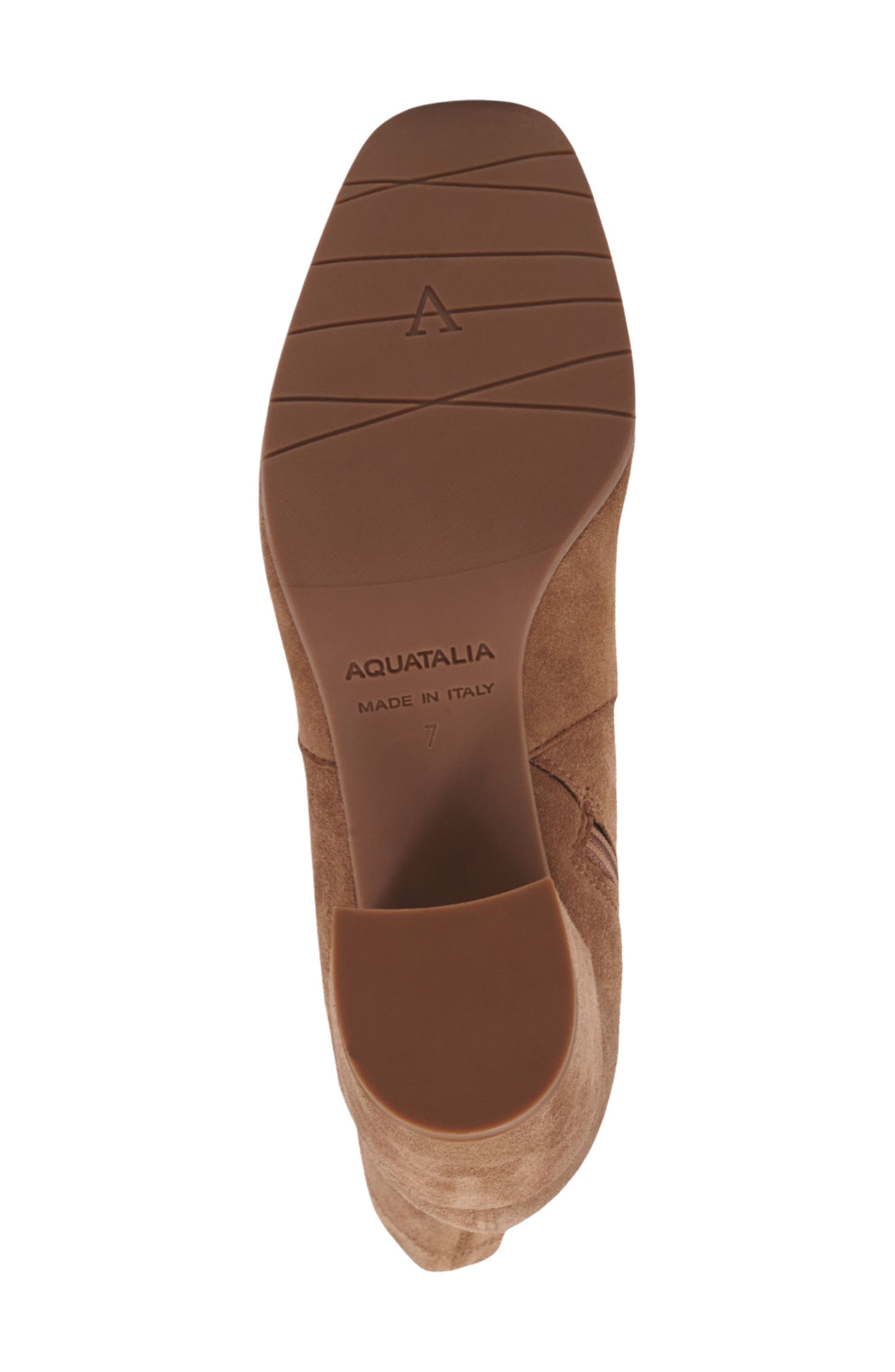 Demetra Weatherproof Bootie, Alternate, color, CHAMPAGNE SUEDE