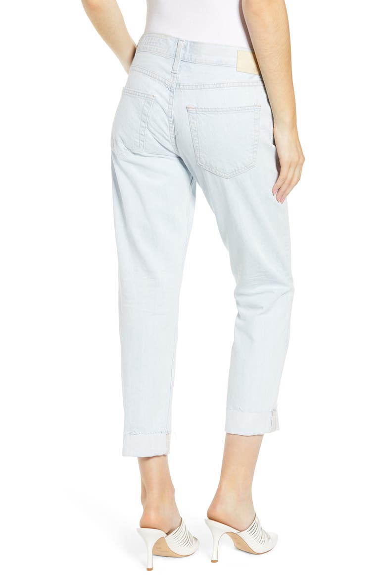The Ex-Boyfriend Ripped Crop Slim Jeans, Alternate, color, 30 YEARS PROWESS