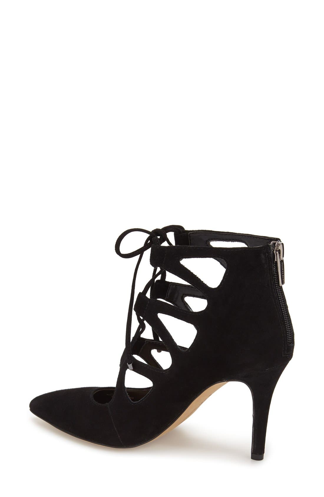 Vince Camuto 'Bodell' Lace Up Pump, Alternate, color, 