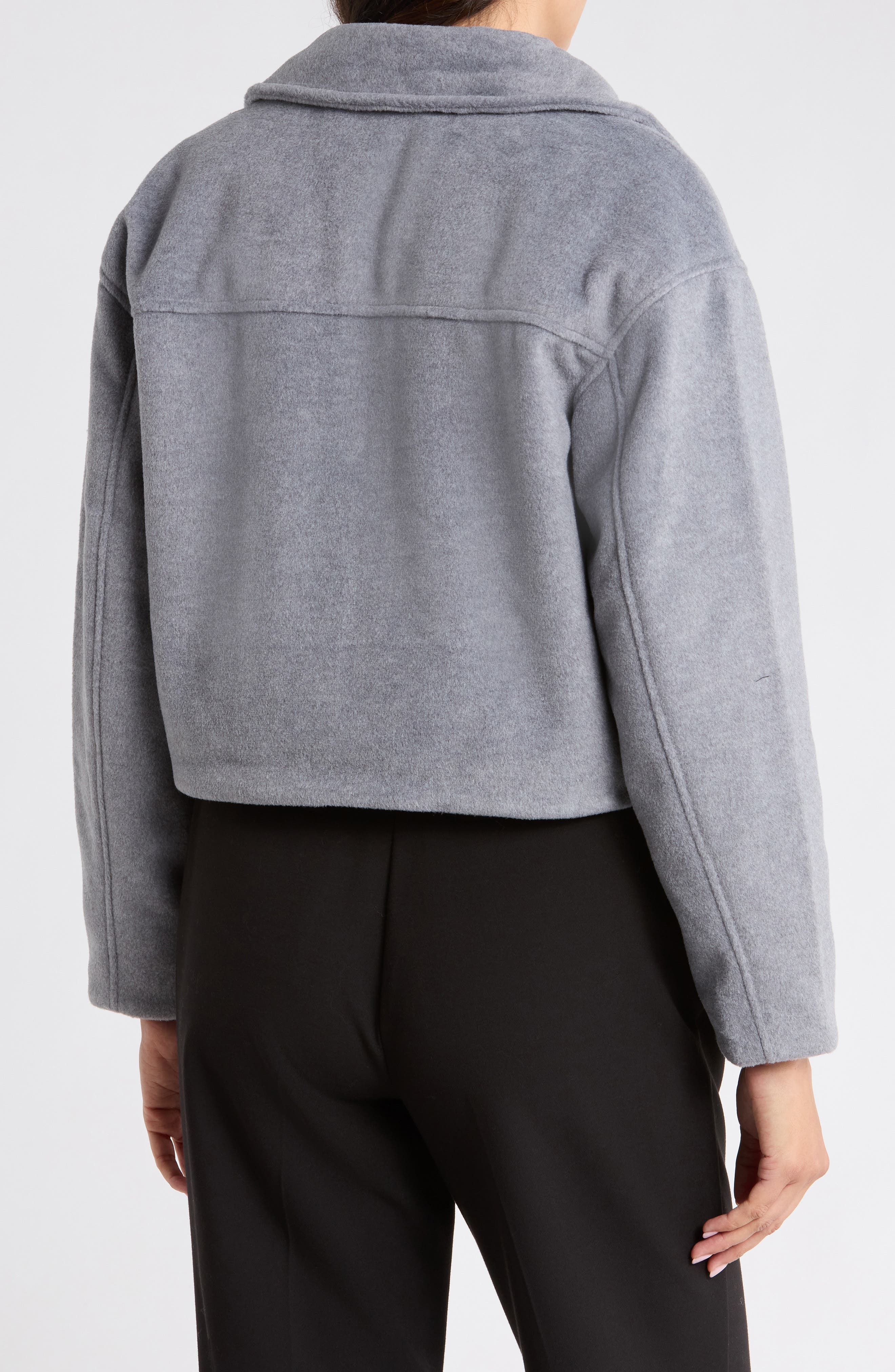 Cropped Zip Jacket
