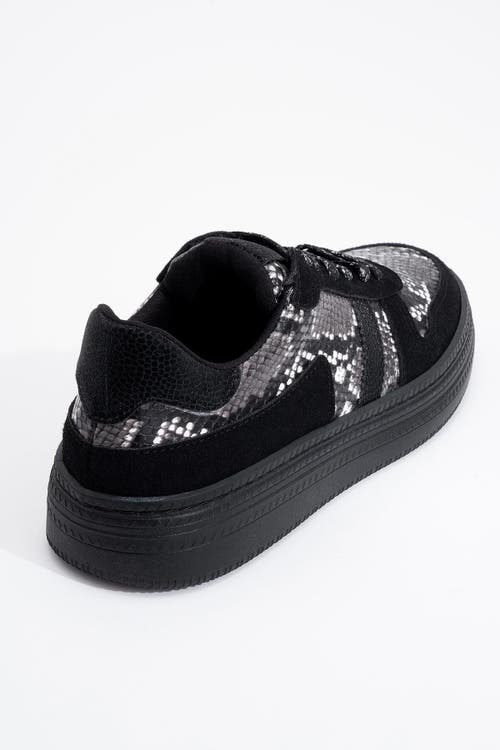 Prologue Shoes Rexie Glitter Sneakers In Multi
