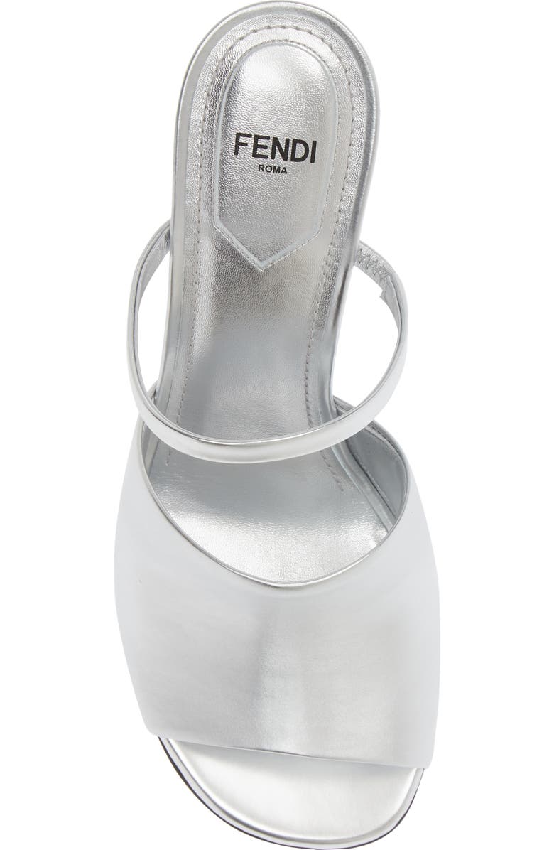 Fendi First Metal Sandal, Alternate, color,