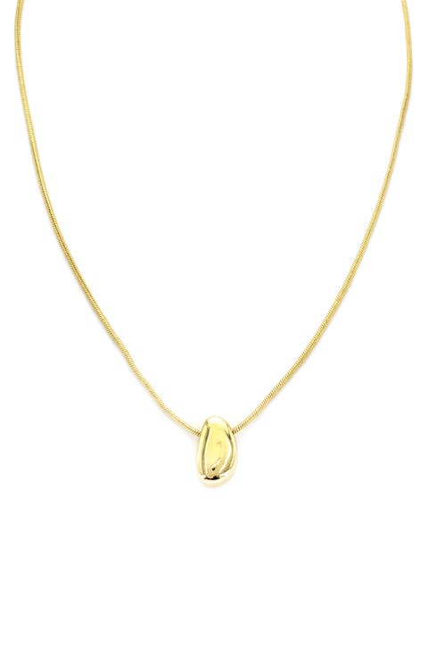 Nugget Pendant Necklace