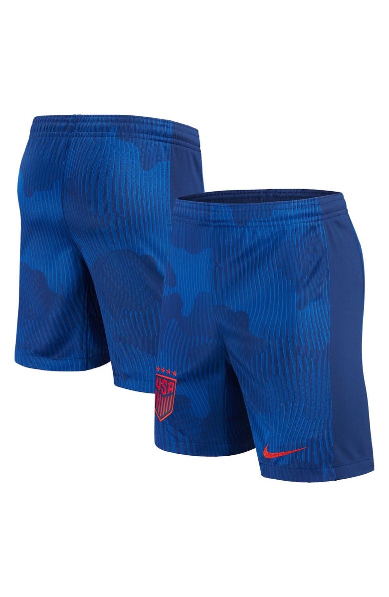 Nike Youth Nike Royal USWNT 2023/24 Away Stadium Performance Shorts, Main, color, Royal