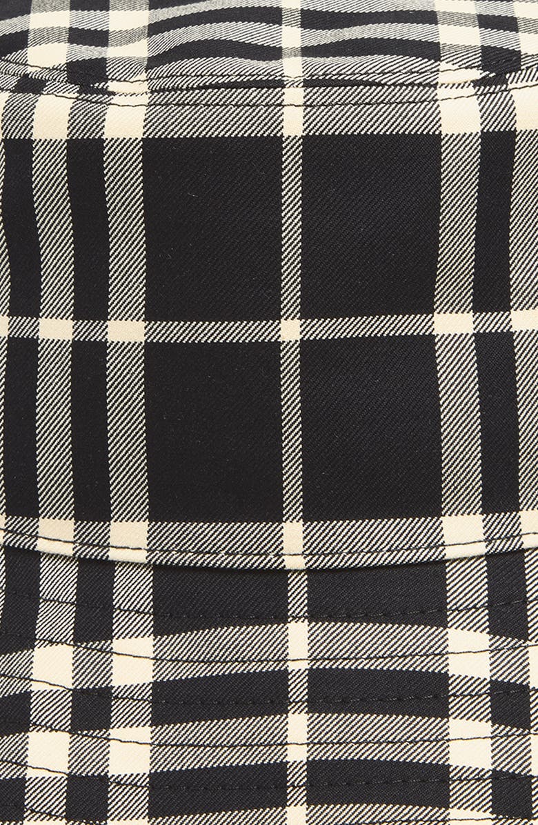 Burberry Classic Check Bucket Hat, Alternate, color, Black/ Calico Ip Chk