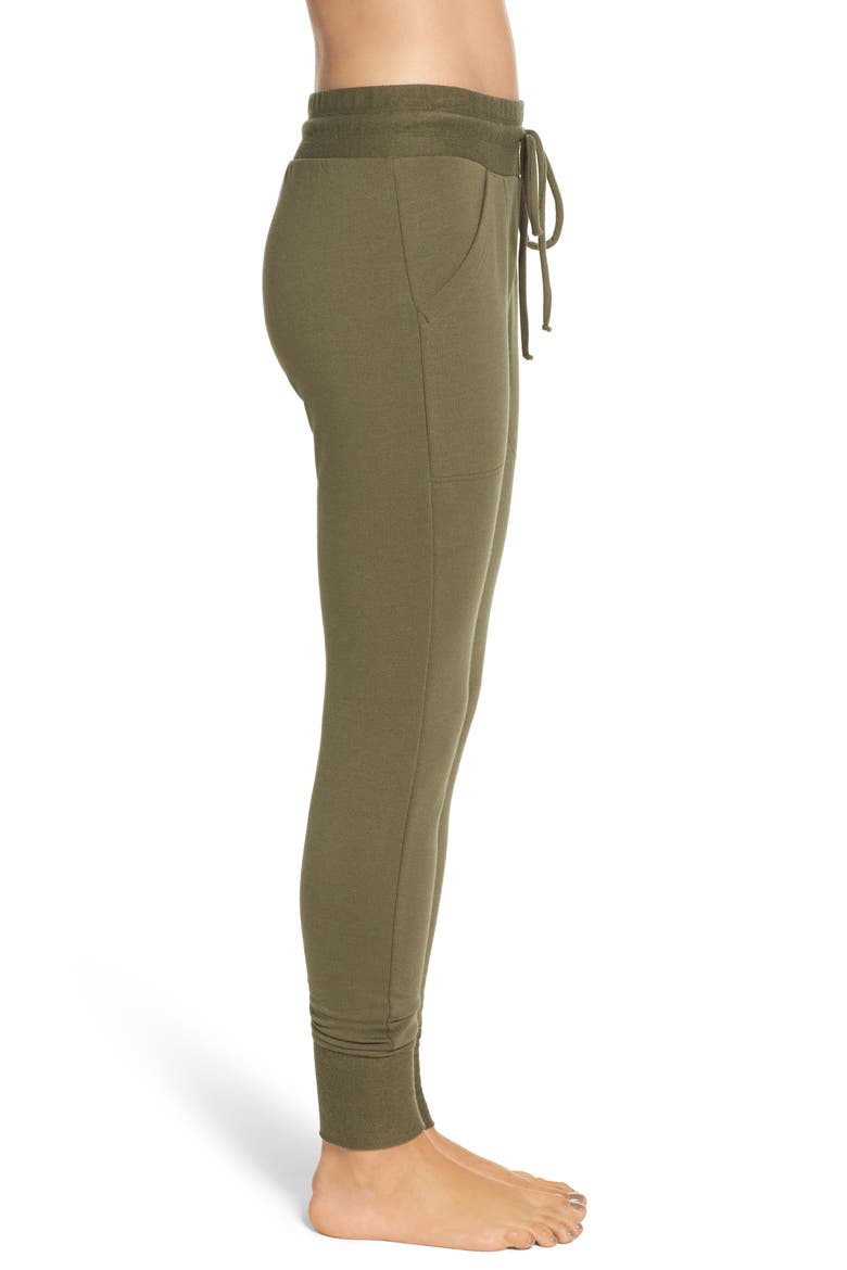 Free People FP Movement Sunny Skinny Sweatpants, Alternate, color, ARMY