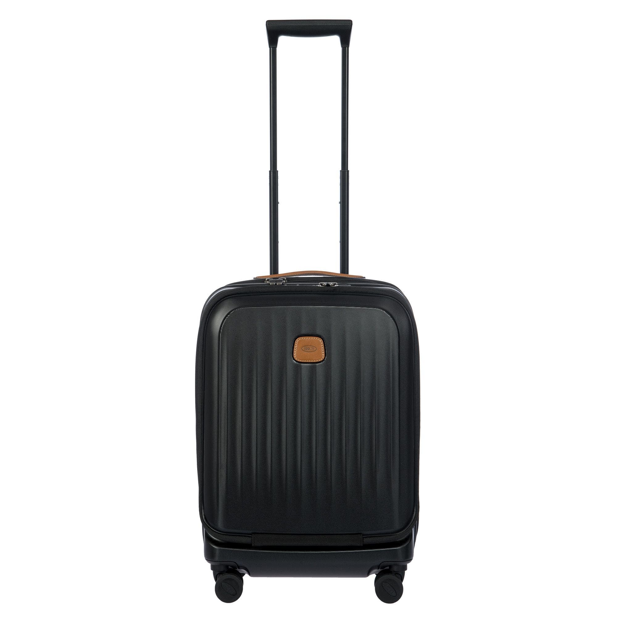 Bric
s Taormina 21" Carry-on Expandable Spinner with Pocket, Main, color, Black