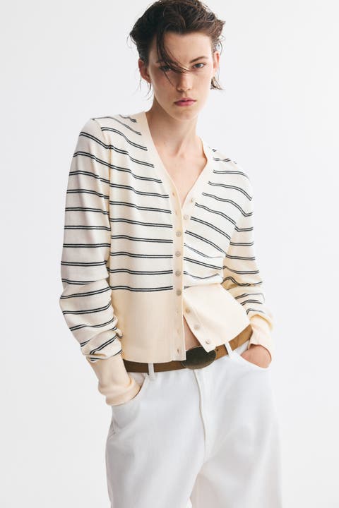 Fine-Knit Cardigan