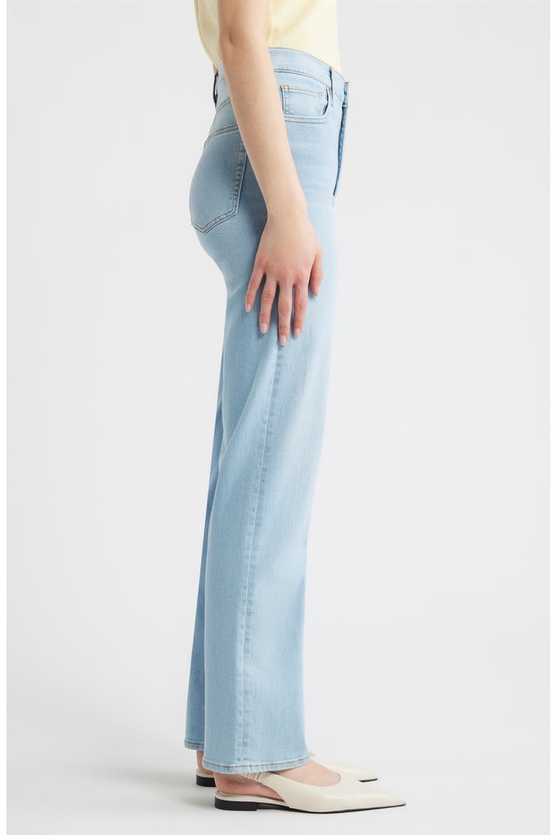 Le Sleek High Waist Straight Leg Jeans, Alternate, color, HUSH