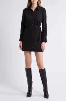Long Sleeve Sheath Shirtdress