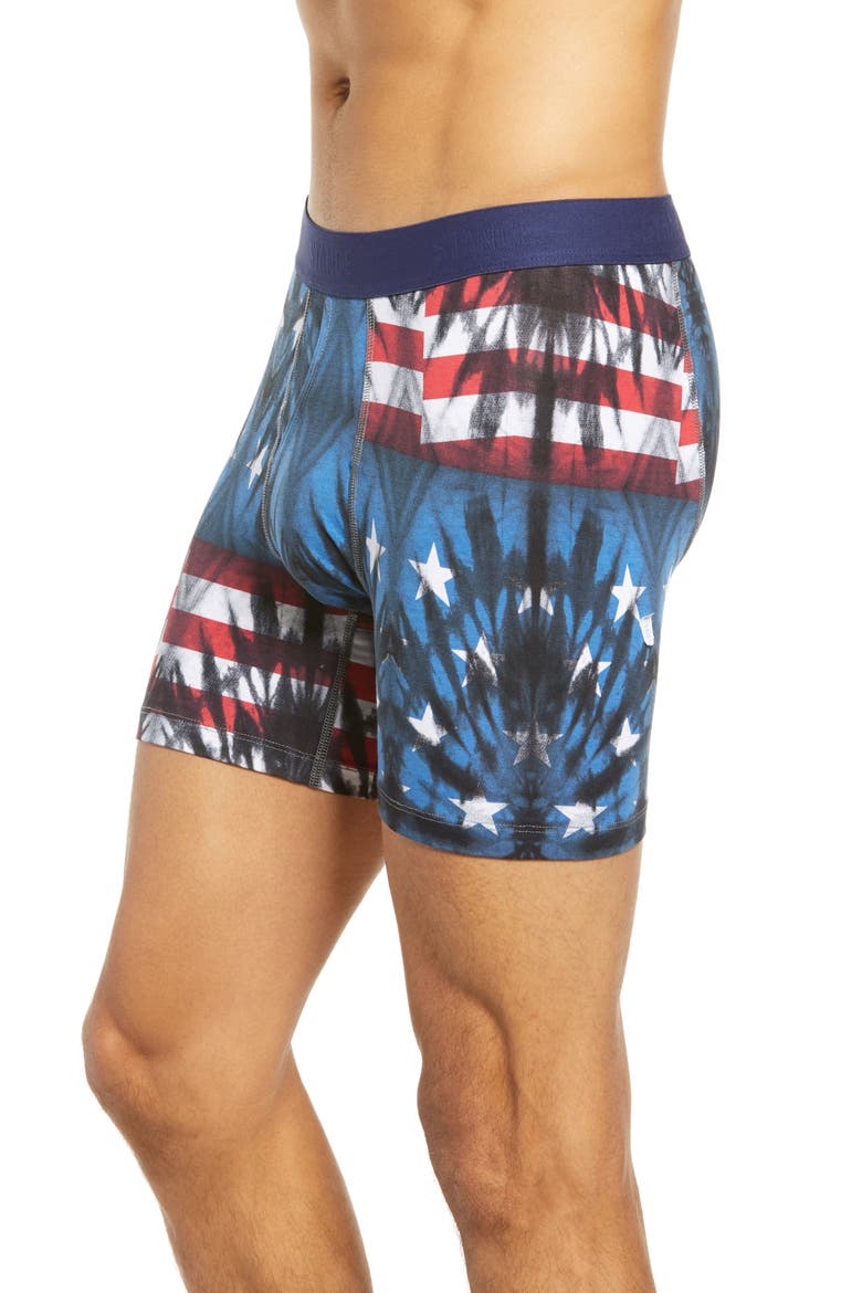 Men's Banner Boxer Briefs, Alternate, color, BLUE