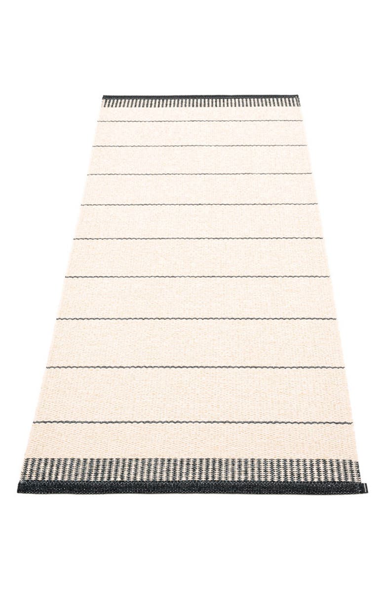 PAPPELINA Belle Rug, Alternate, color, Black