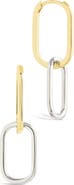 Sterling Forever Raleigh Link Drop Earrings
