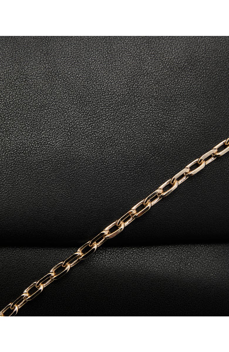 MANGO Leather Flap Clutch, Alternate, color,