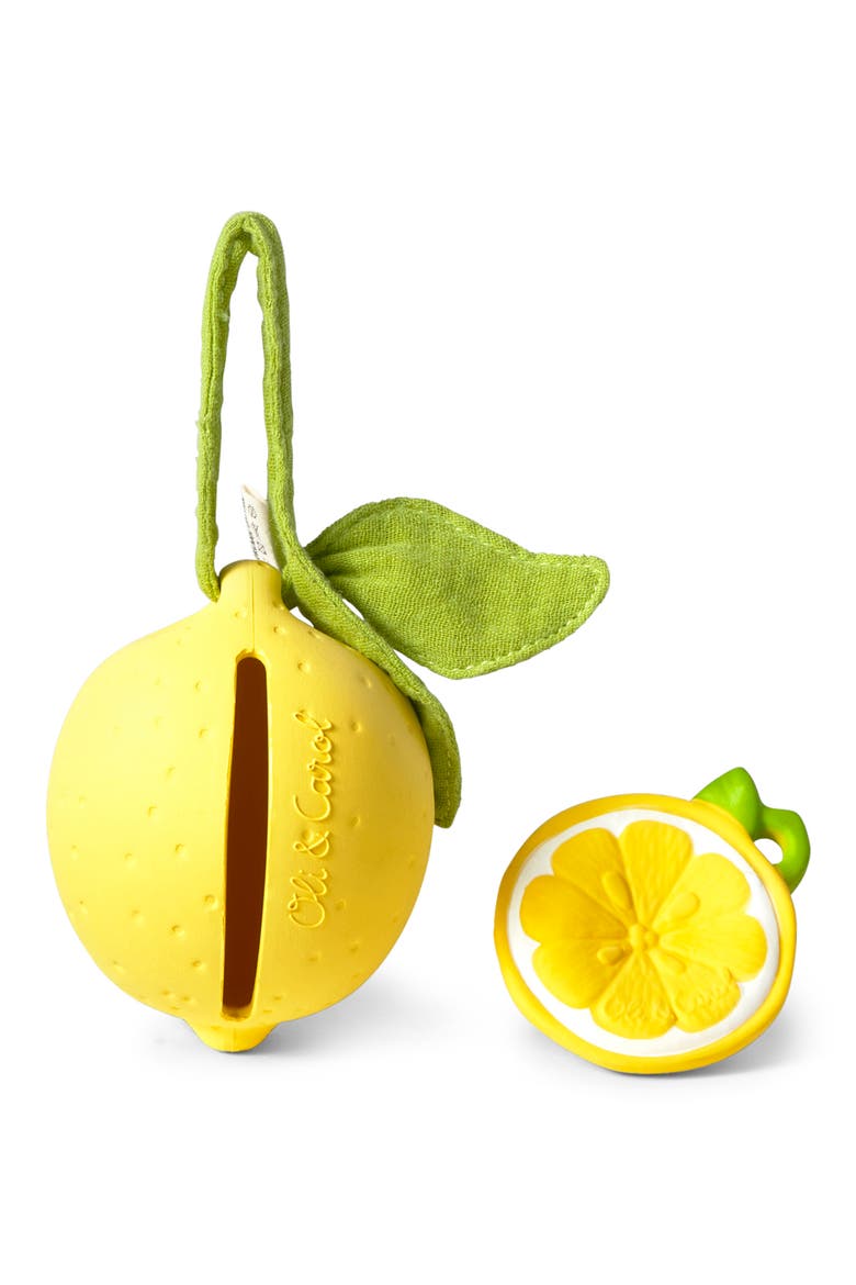 Lou the Lemon Toy & Teether, Main, color, NO COLOR
