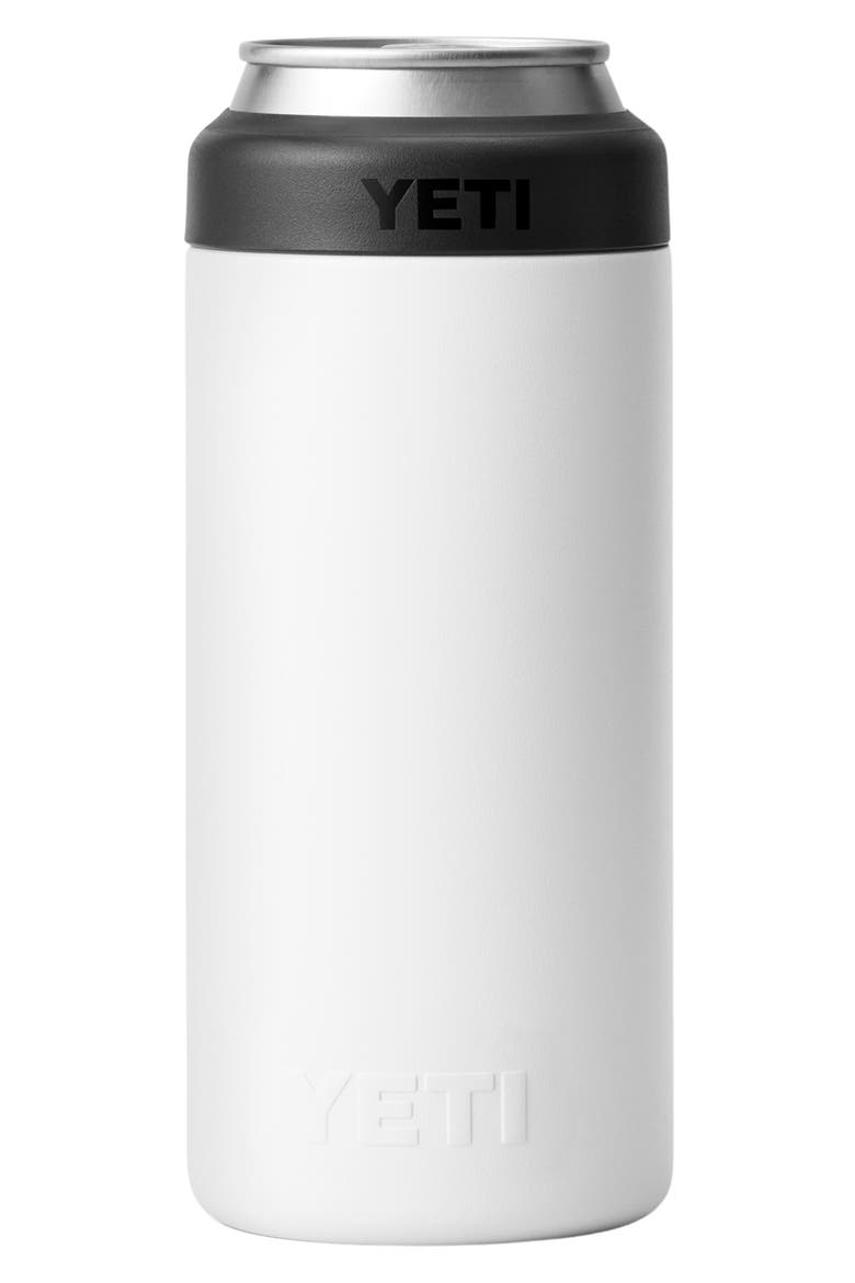 Rambler Colster 12-Ounce Slim Can Cooler, Alternate, color, WHITE